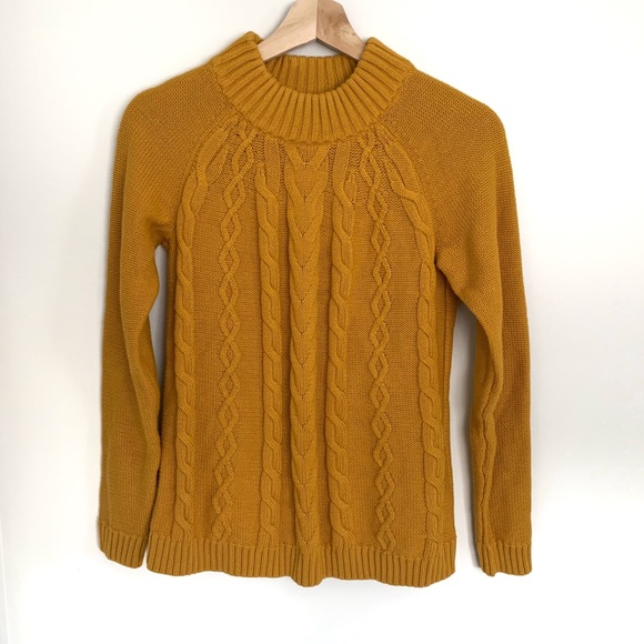 Talbots Sweaters - NWT Talbots Mockneck Cable Sweater